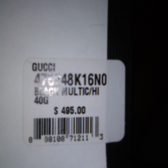 Brand new Gucci black Multic/Hi slides - Picture 2 of 5